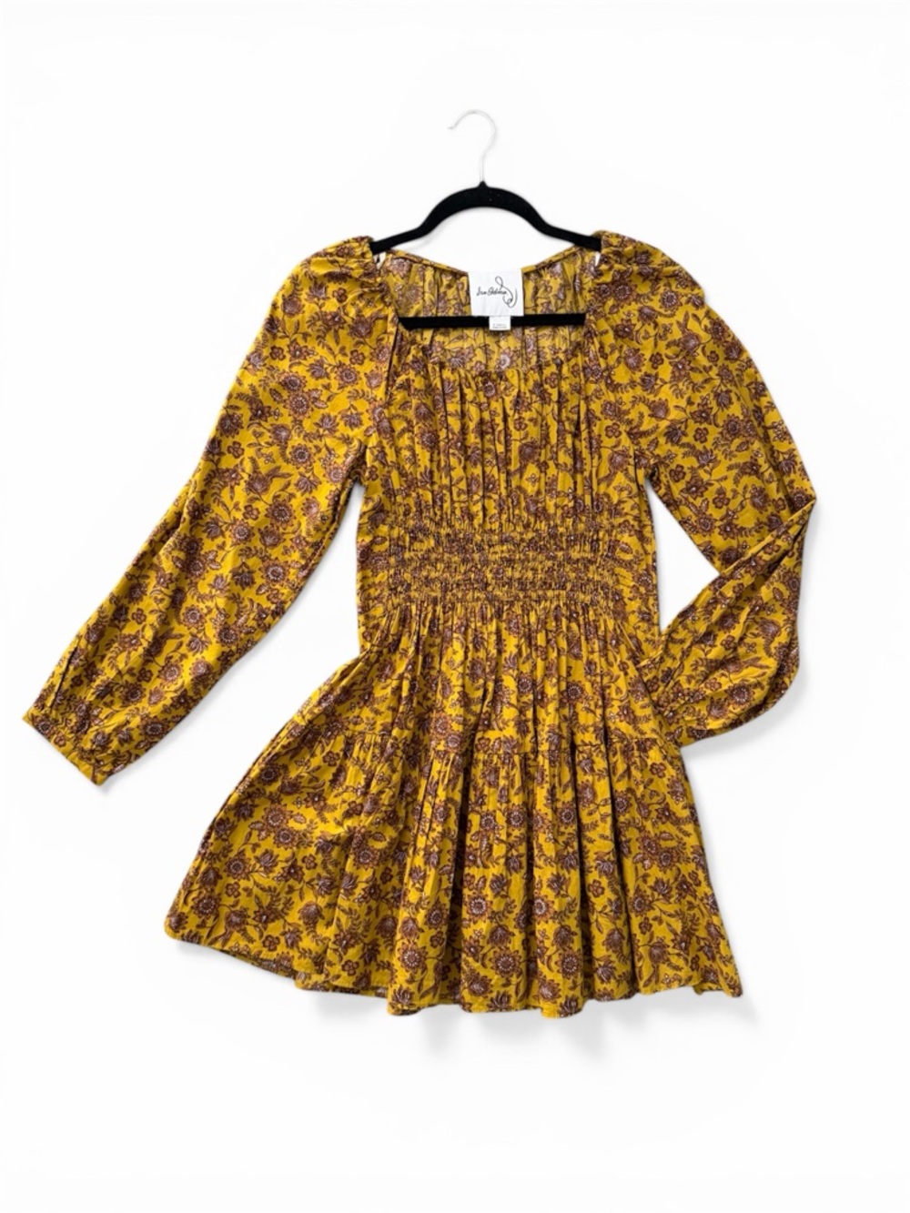 Floral Smocked Mini Dress - Sam Edelman